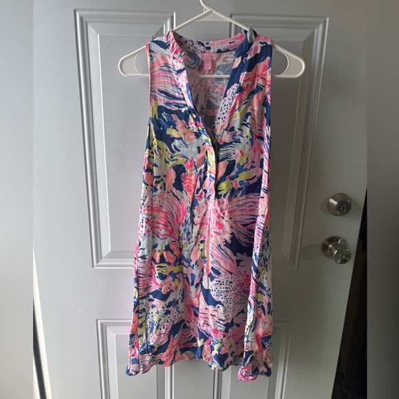 Lilly Pulitzer Woman’s Anne Trapeze Dress Size Xs - Picture 1 of 5